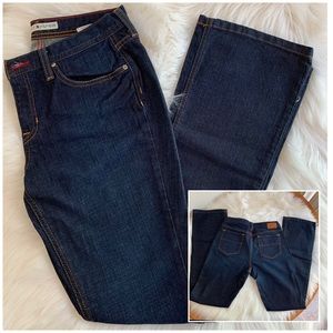 Tommy Hilfiger Bootcut Jeans Women’s Size 8 | Dark Wash Stretch Denim